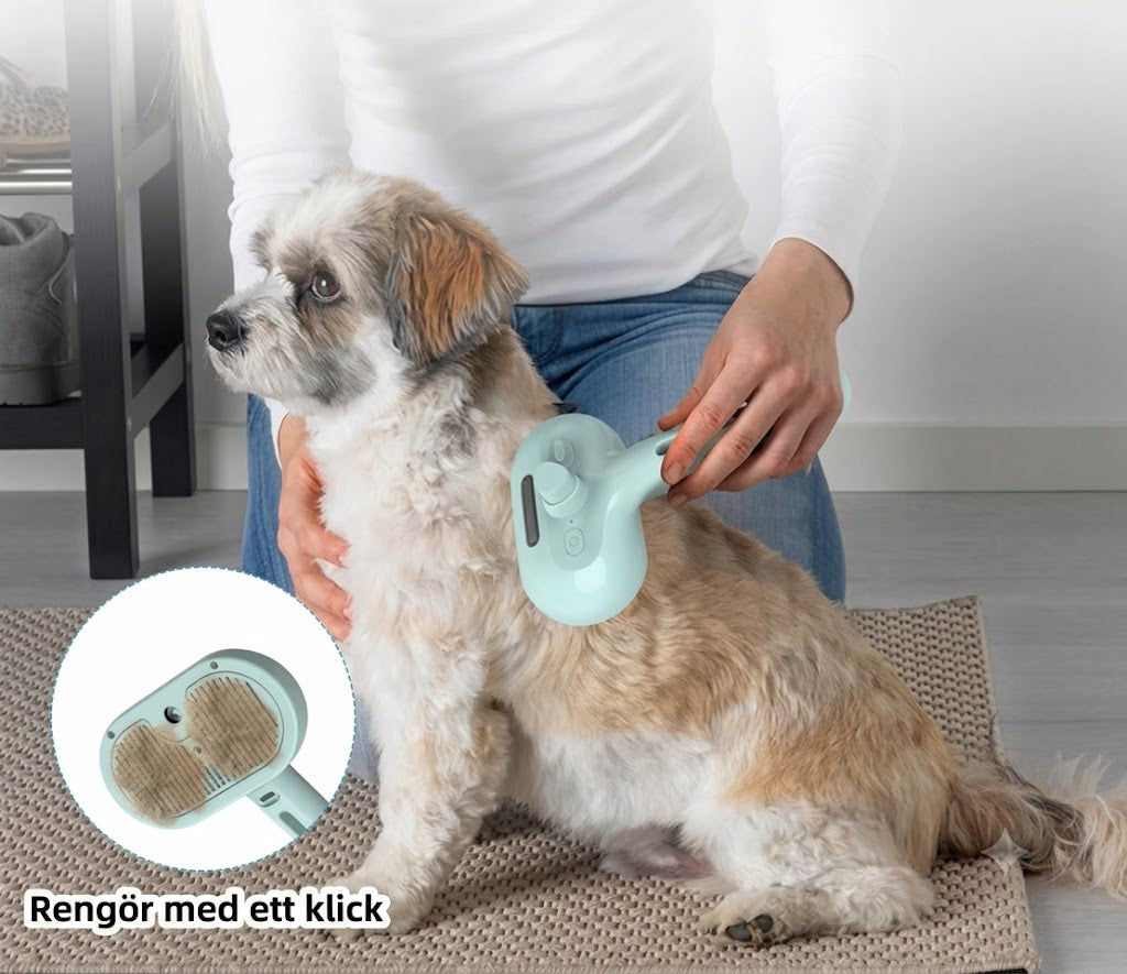 VAPAW - Ångborste för Hund och katt